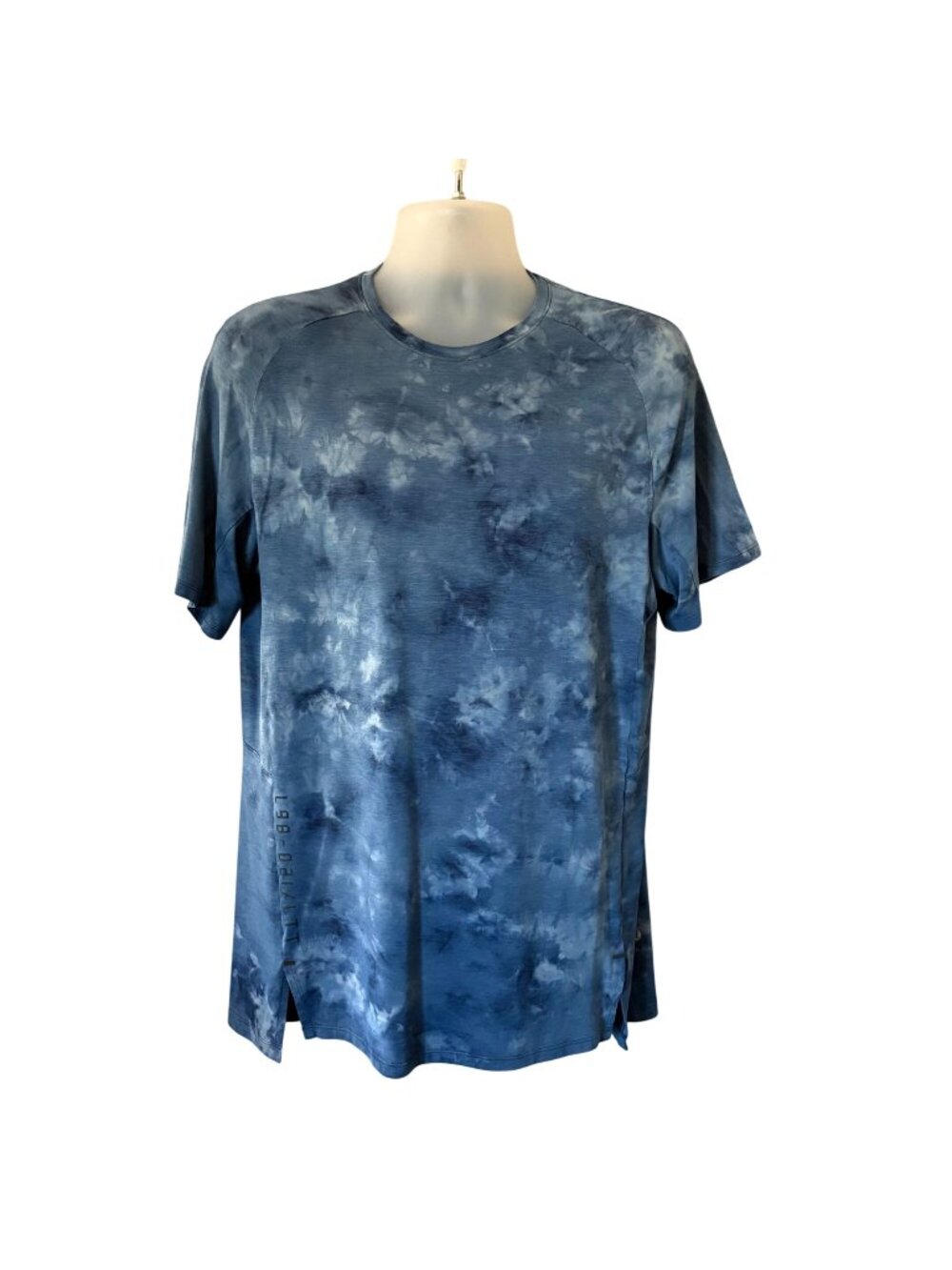 Lululemon Always Agile Short Sleeve Shirt Mens Blue Large